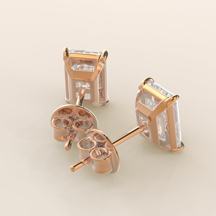 Daisy – Strahlende Ohrstecker mit im Labor gezüchteten Diamanten