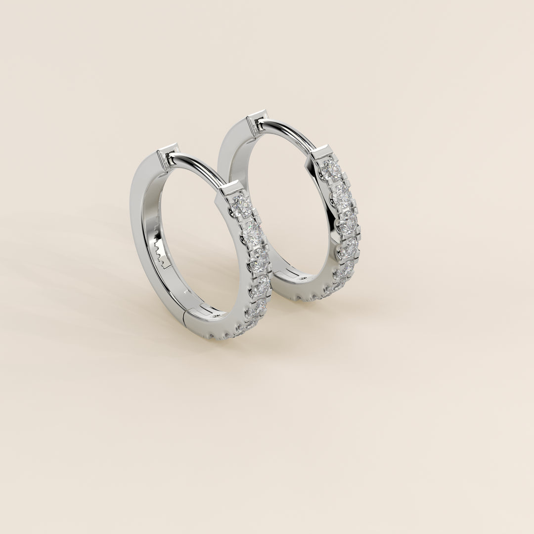Muse - Huggies Lab Grown Diamond Earrings Set