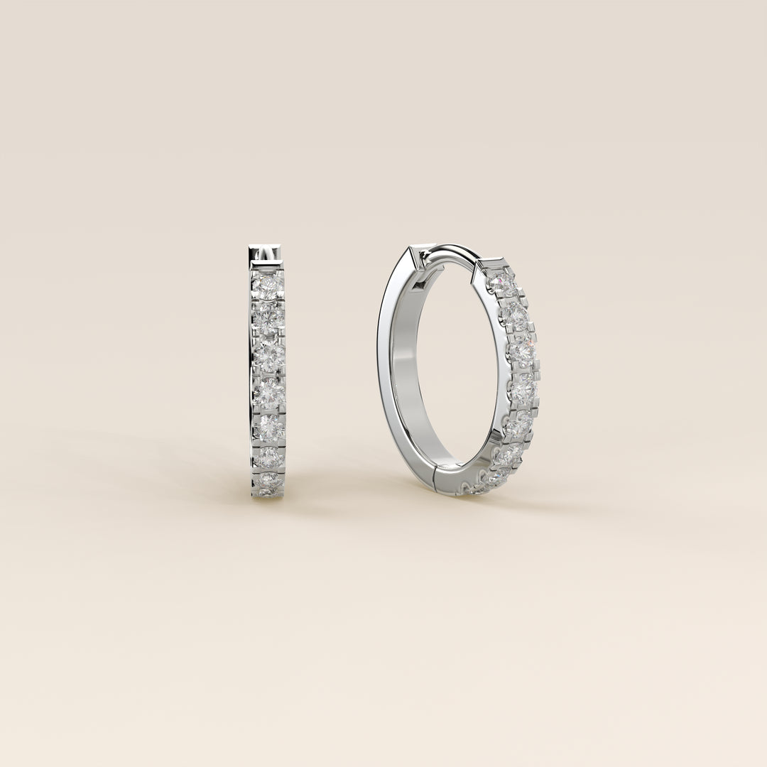 Muse - Huggies Lab Grown Diamond Earrings Set
