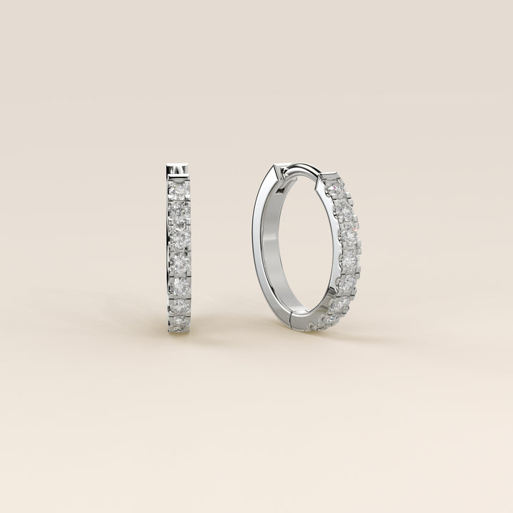 Muse - Huggies Lab Grown Diamond Earrings Set