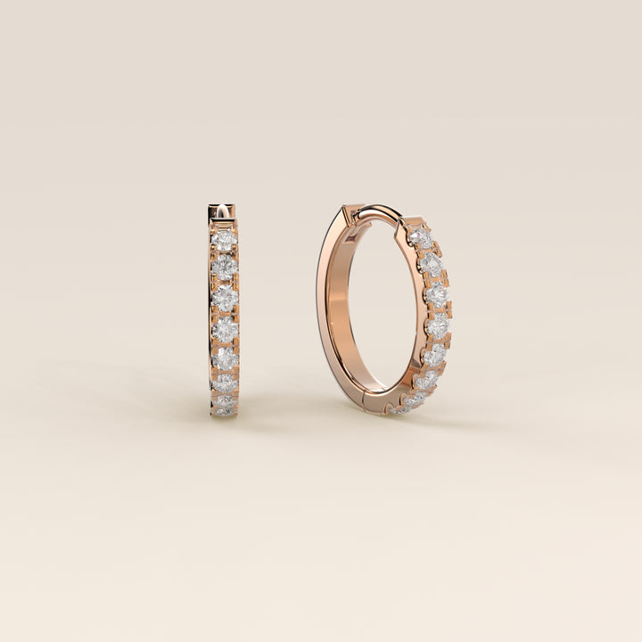 Muse - Huggies Lab Grown Diamond Earrings Set