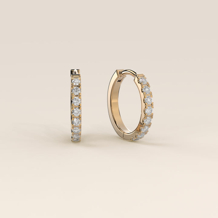 Muse - Huggies Lab Grown Diamond Earrings Set