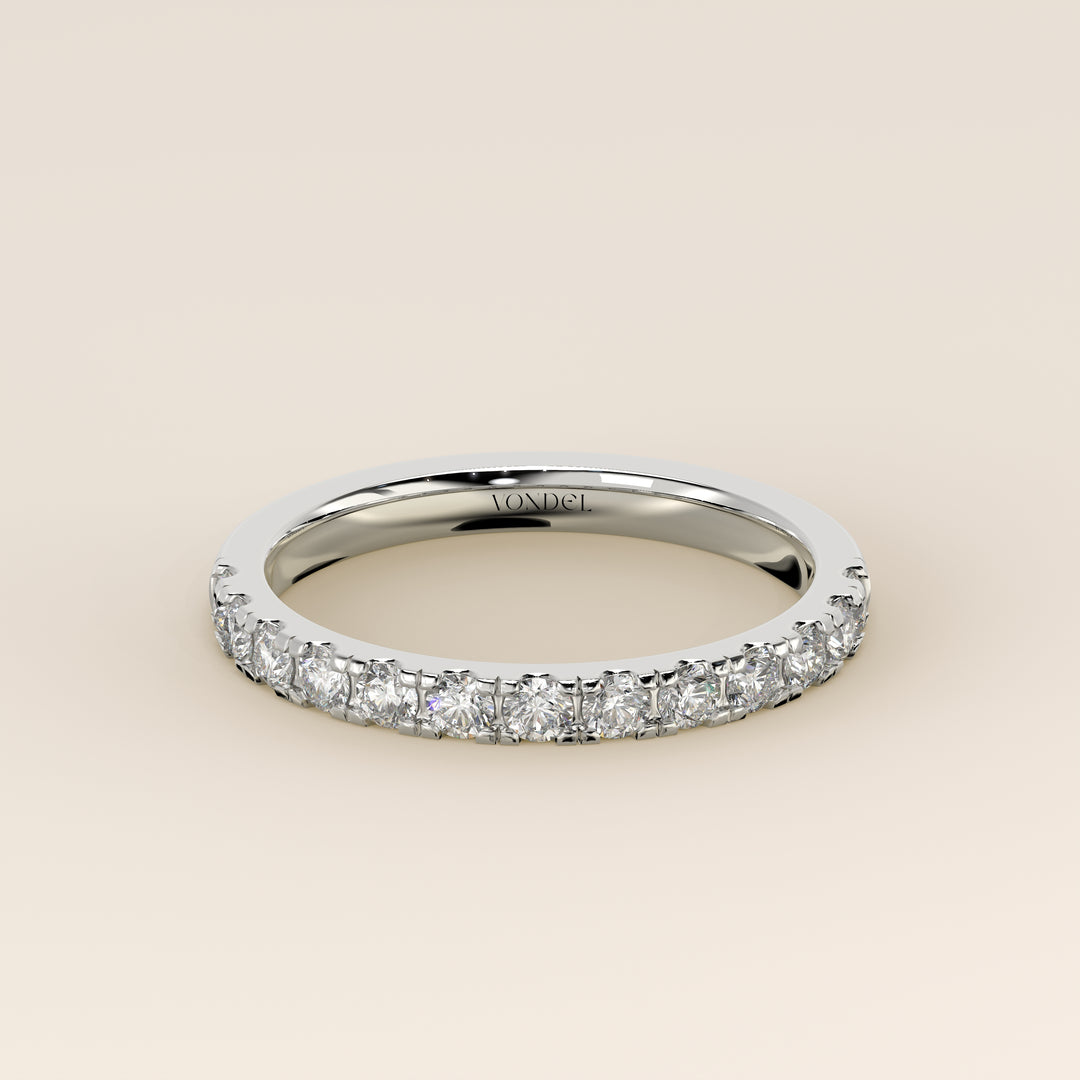 Manon - Lab Grown Diamond Row Ring Half Set Classic - 18K Gold