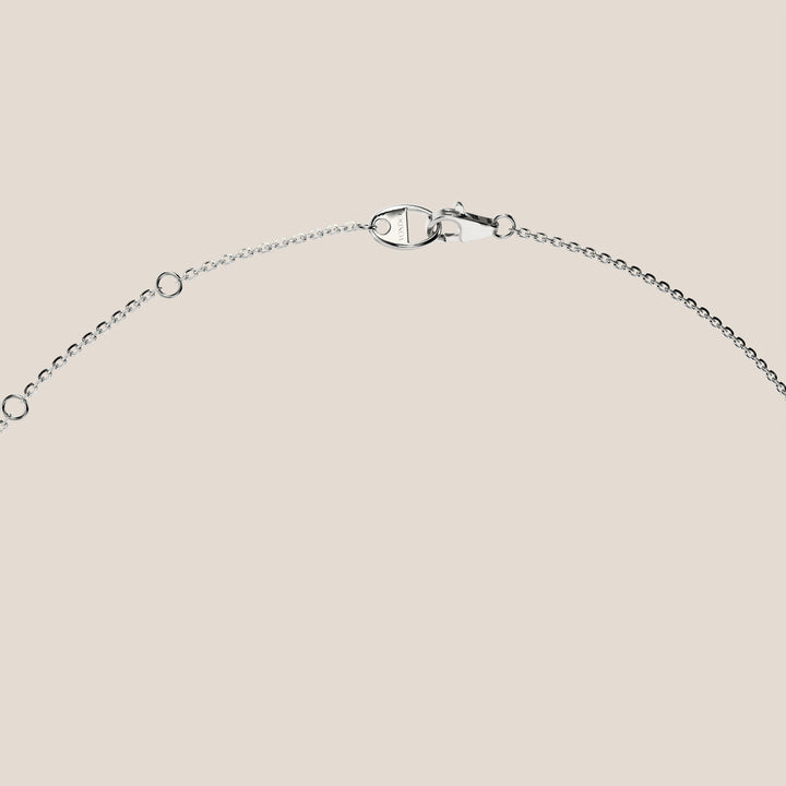 Sophie - Necklace with Double Hidden Halo Pear Pendant Lab Grown Diamond