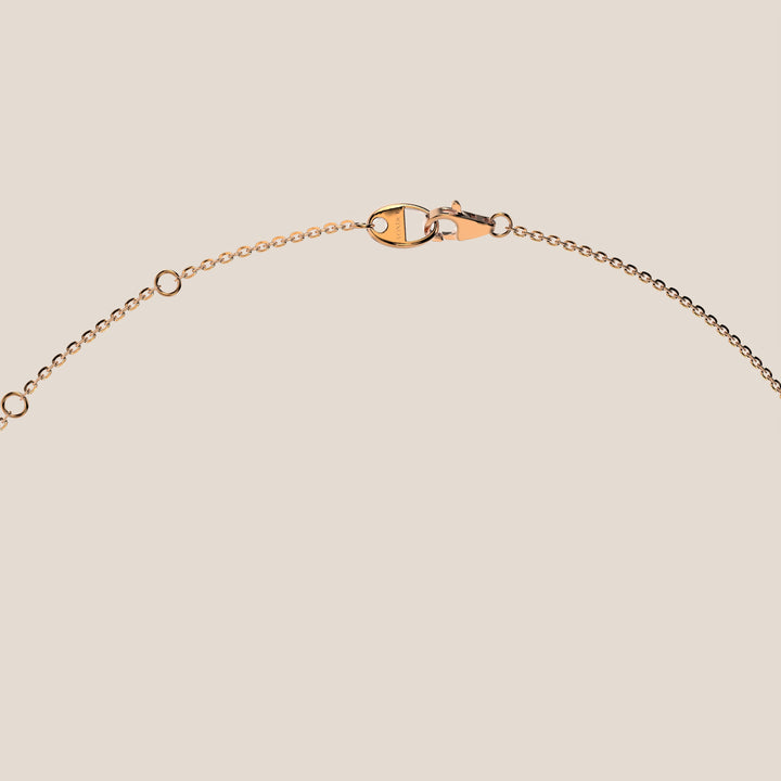 Sophie - Necklace with Double Hidden Halo Pear Pendant Lab Grown Diamond