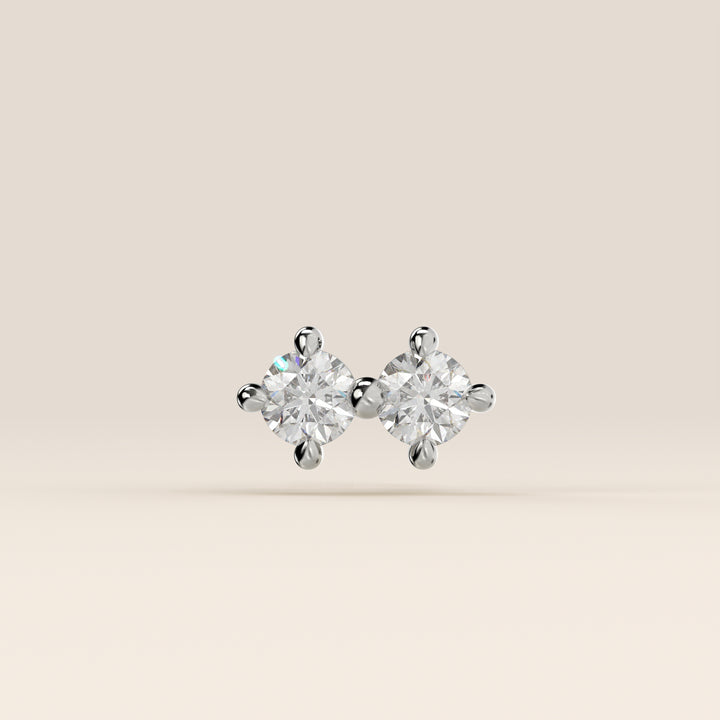 Luminous Duo Lab Grown Diamond Piercing