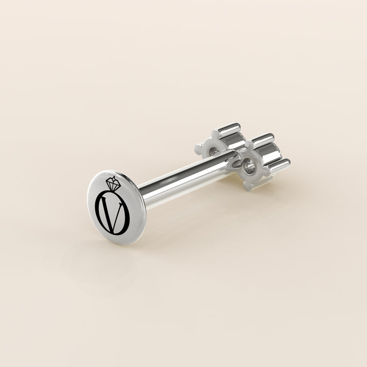 Luminous Duo Lab Grown Diamond Piercing