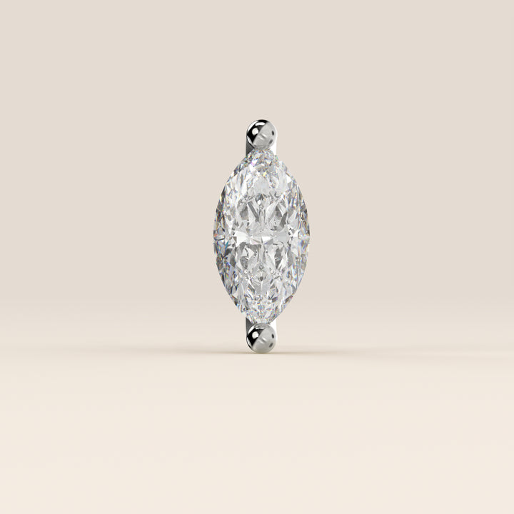 Signature Marquise Small Lab Grown Diamond Piercing