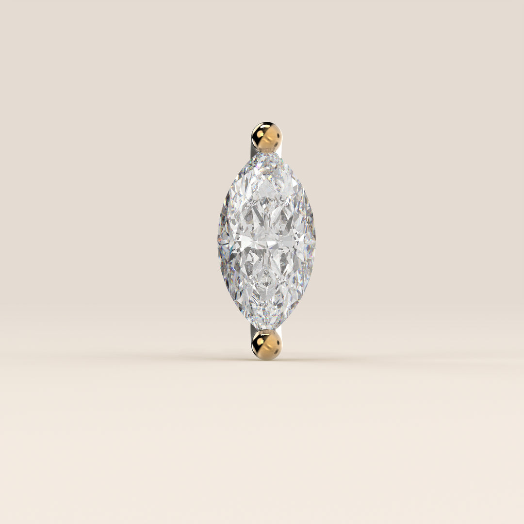 Signature Marquise Small Lab Grown Diamond Piercing