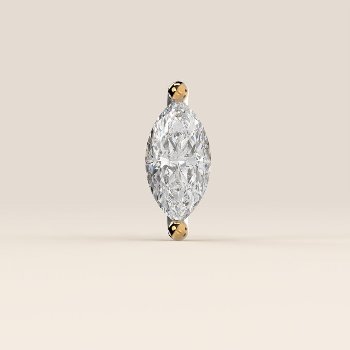 Signature Marquise Small Lab Grown Diamond Piercing