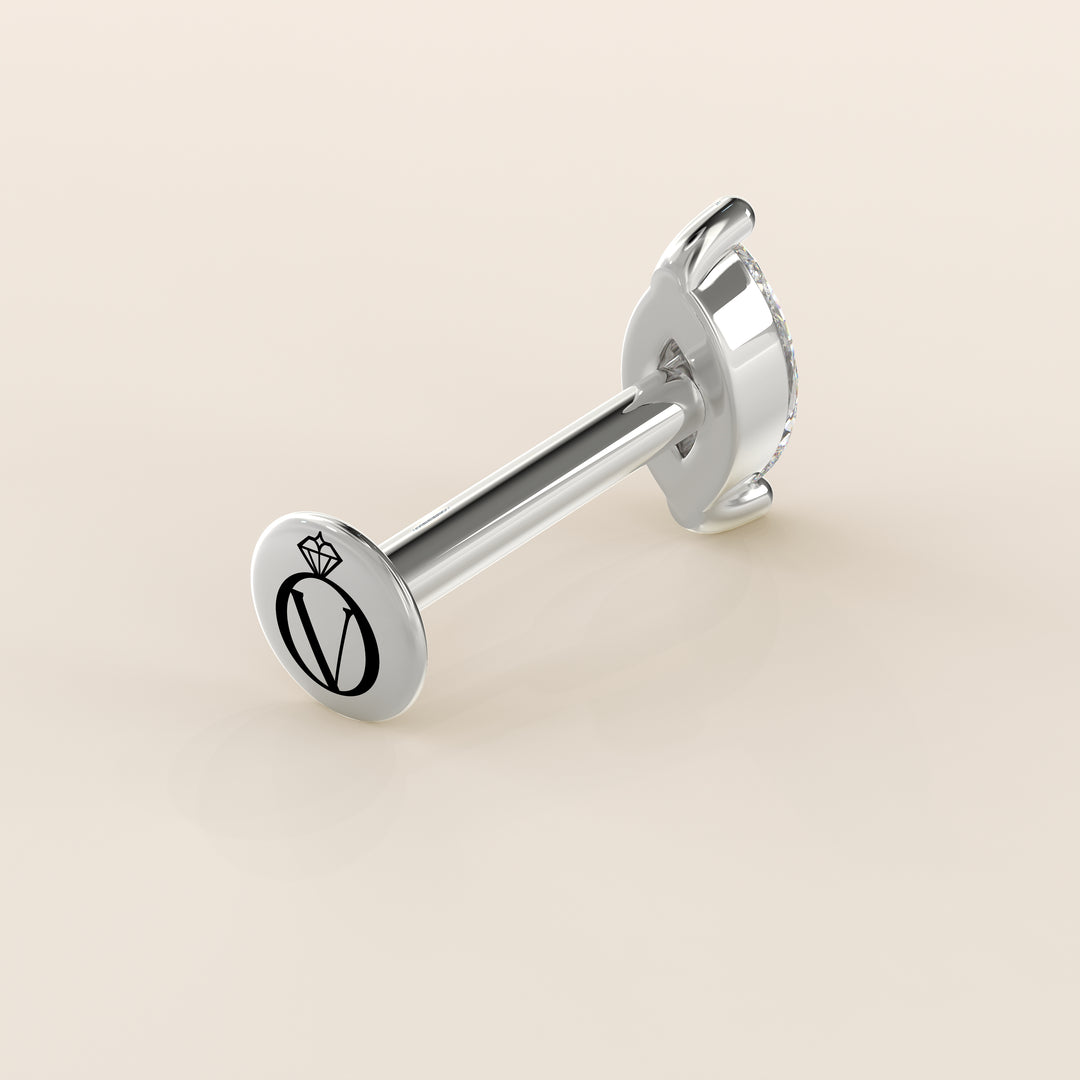 Signature Marquise Small Lab Grown Diamond Piercing