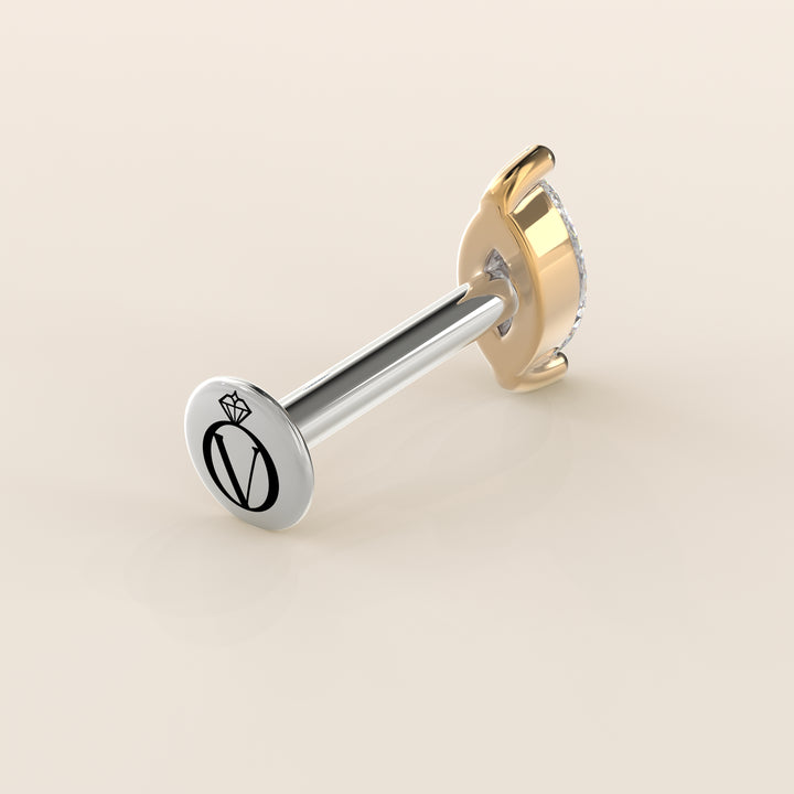 Signature Marquise Small Lab Grown Diamond Piercing