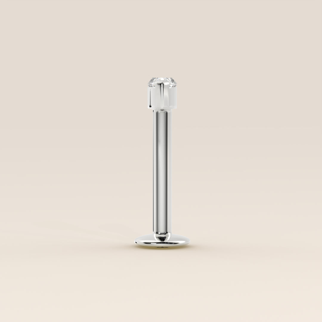 Signature Marquise Envelope Prong Lab Grown Diamond Piercing