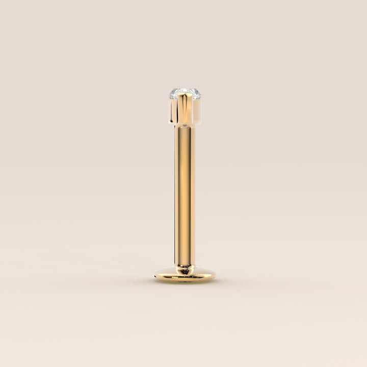 Signature Marquise Envelope Prong Lab Grown Diamond Piercing