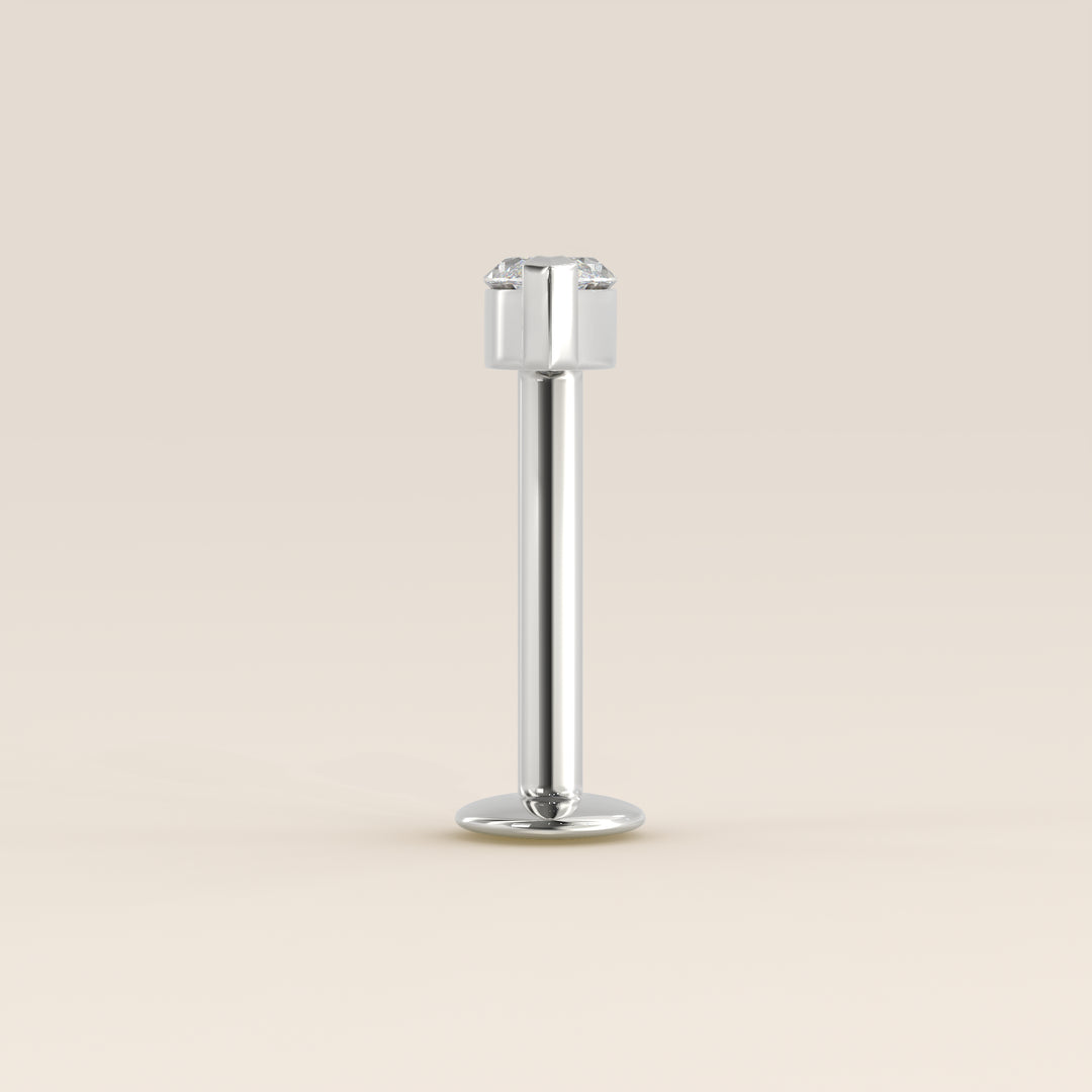 Signature Marquise Envelope Prong Lab Grown Diamond Piercing