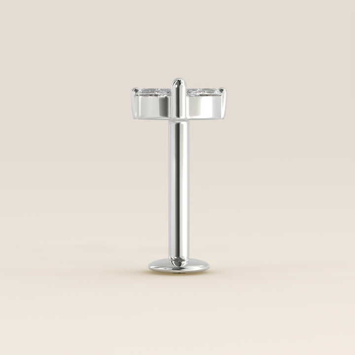Éclat Duo Marquise Lab Grown Diamond Piercing