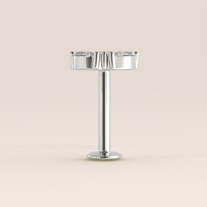 Éclat Trio Marquise Lab Grown Diamond Piercing