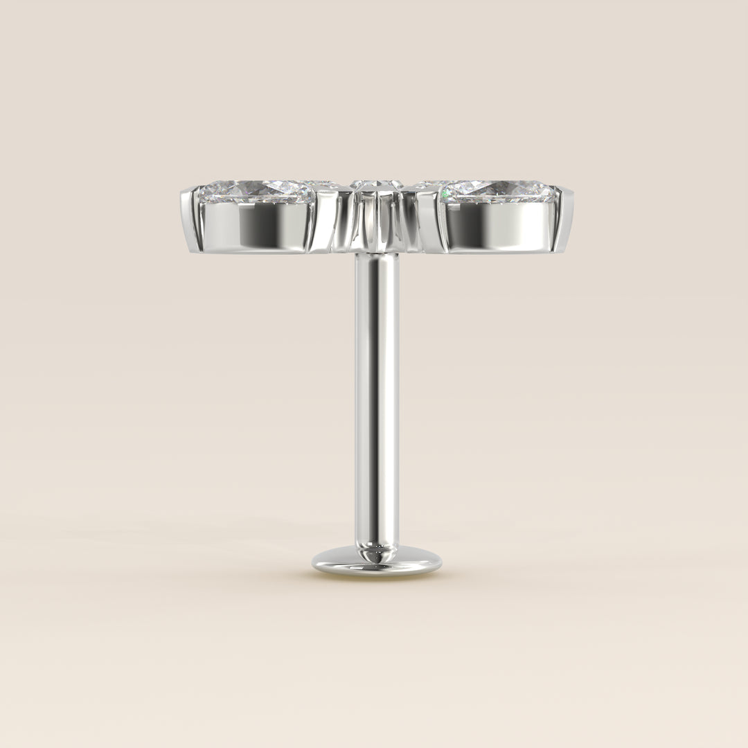 Éclat Quintet Marquise Lab Grown Diamond Piercing