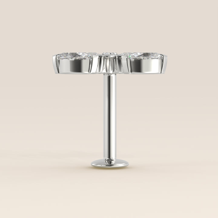 Éclat Quintet Marquise Lab Grown Diamond Piercing