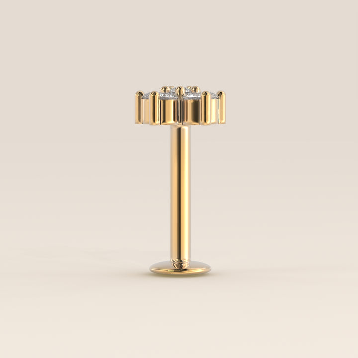 Luminous Star Lab Grown Diamond Piercing