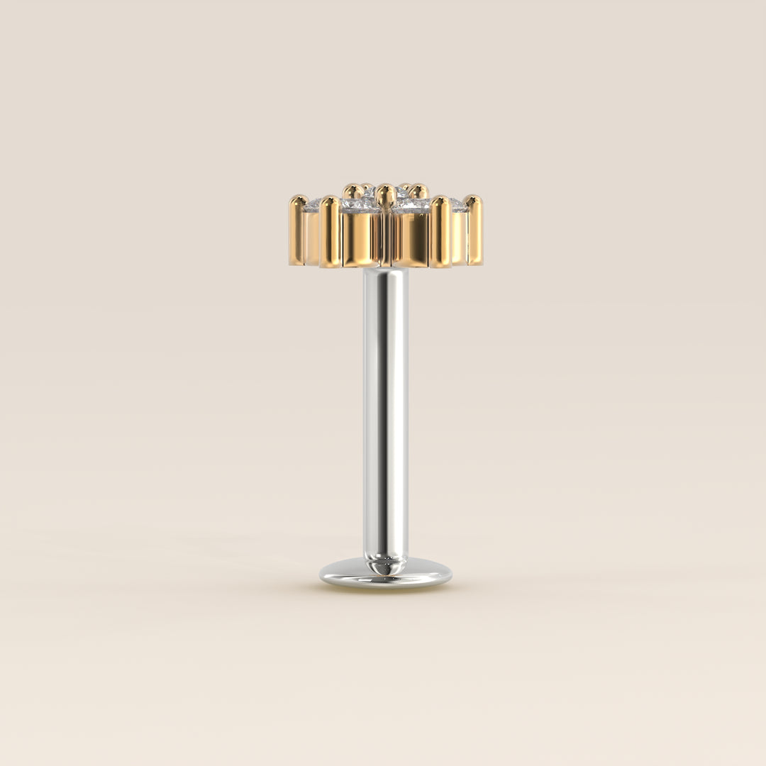 Luminous Star Lab Grown Diamond Piercing