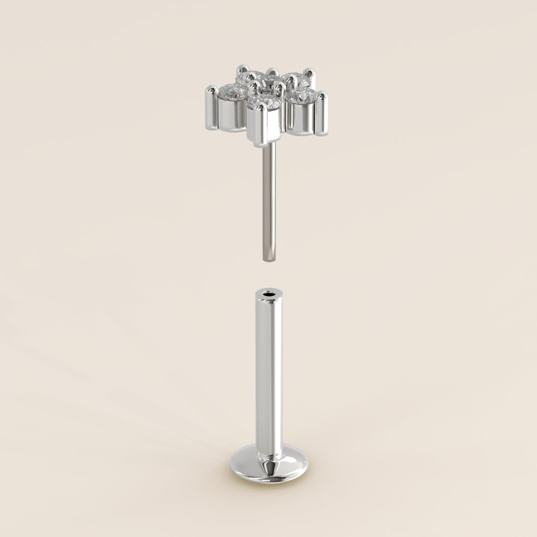 Luminous Star Lab Grown Diamond Piercing