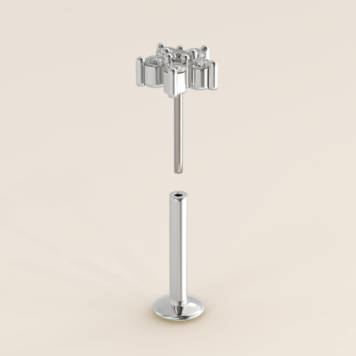 Luminous Star Lab Grown Diamond Piercing