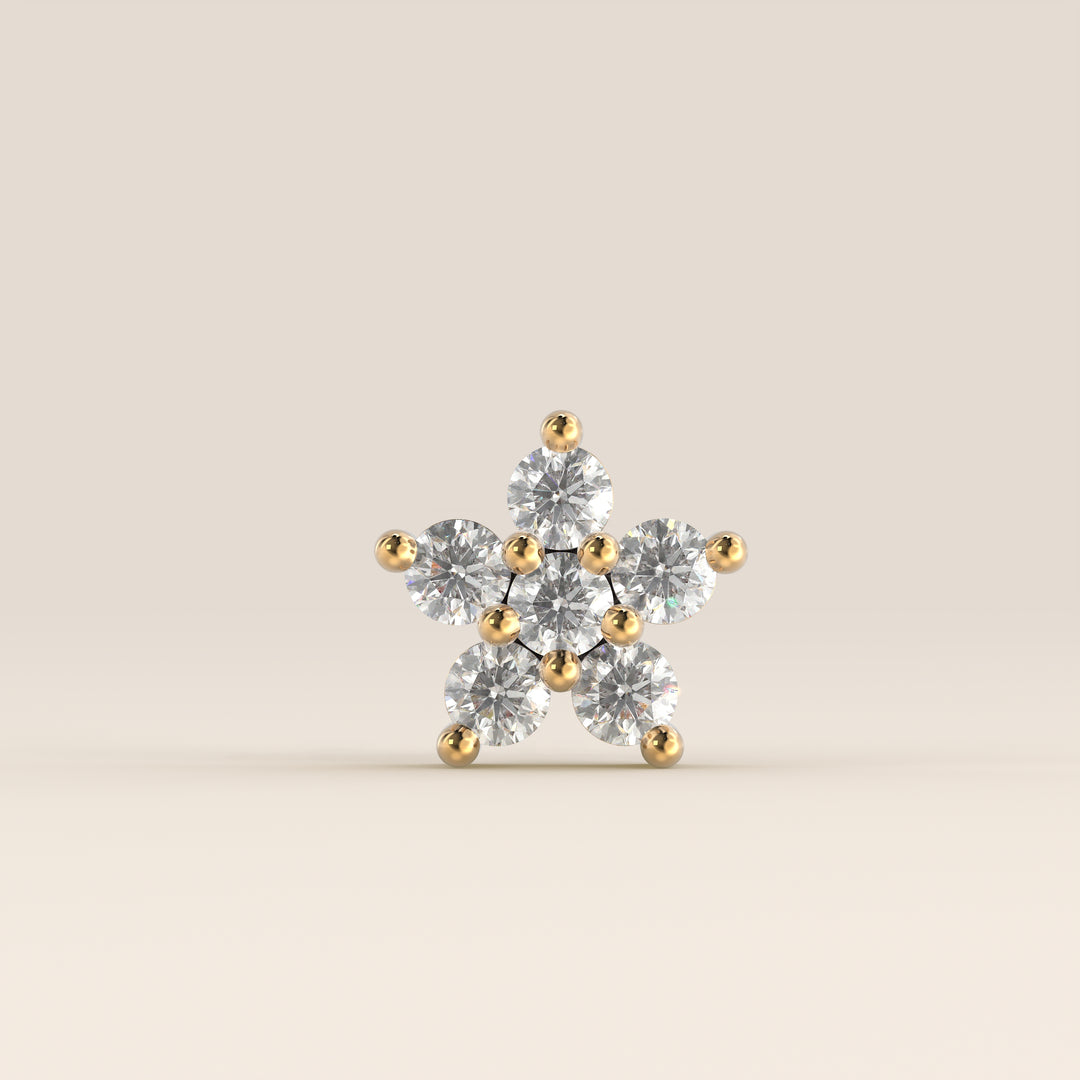 Luminous Star Lab Grown Diamond Piercing