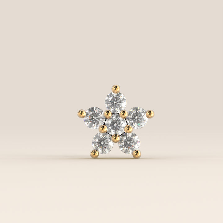 Luminous Star Lab Grown Diamond Piercing