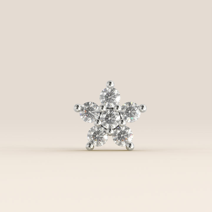 Luminous Star Lab Grown Diamond Piercing