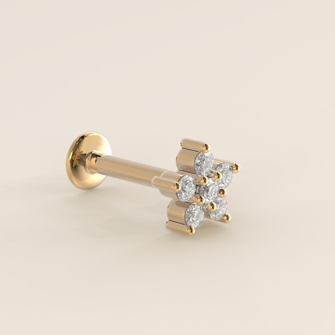 Luminous Star Lab Grown Diamond Piercing