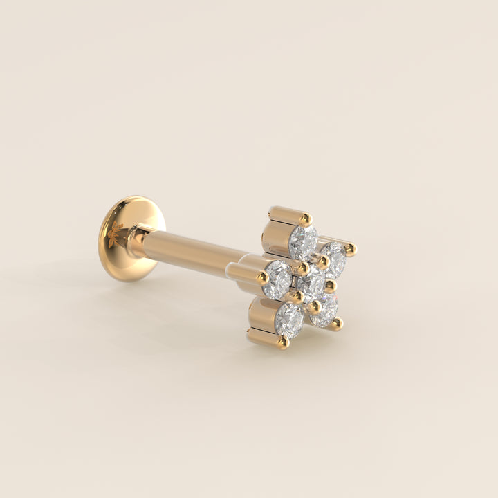 Luminous Star Lab Grown Diamond Piercing