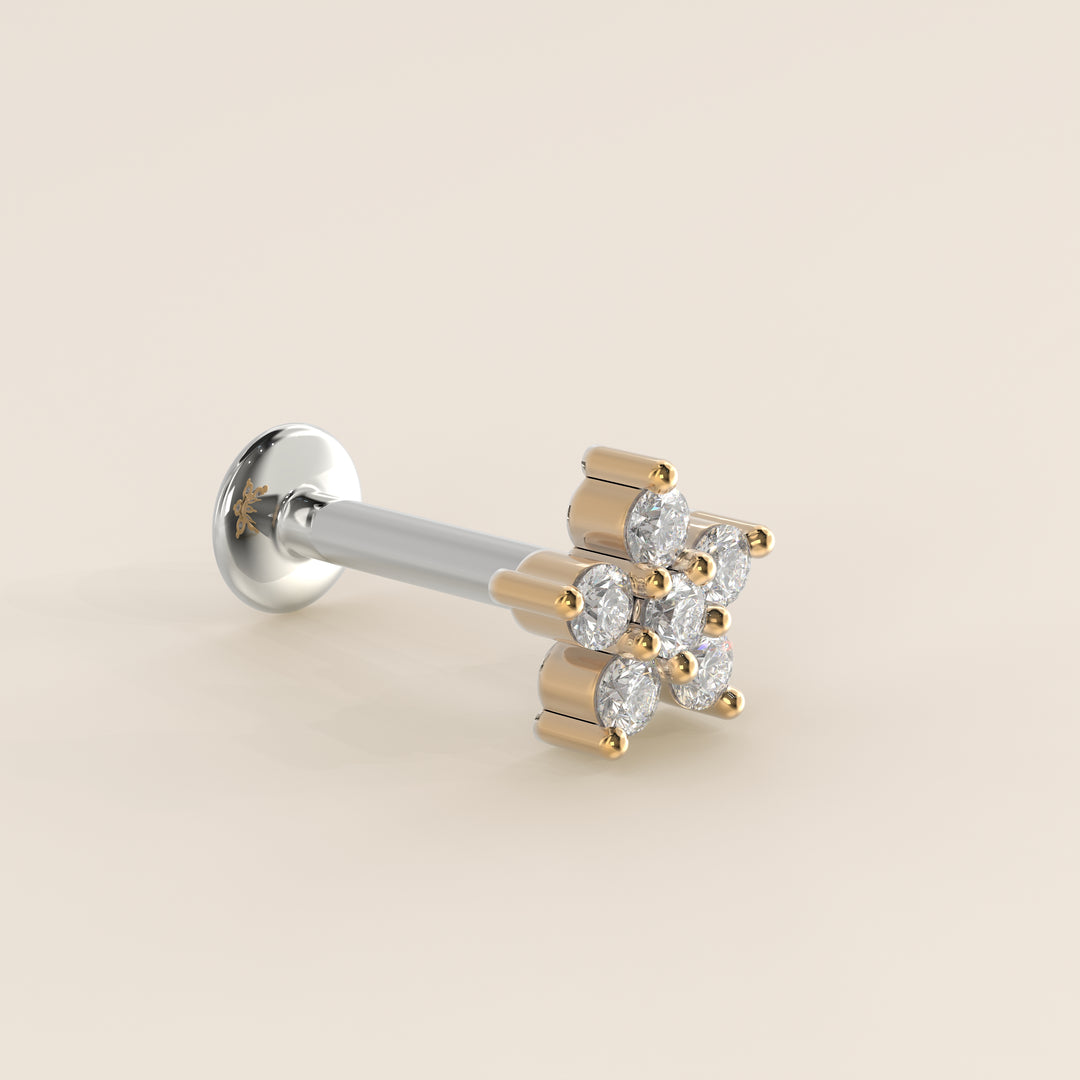 Luminous Star Lab Grown Diamond Piercing