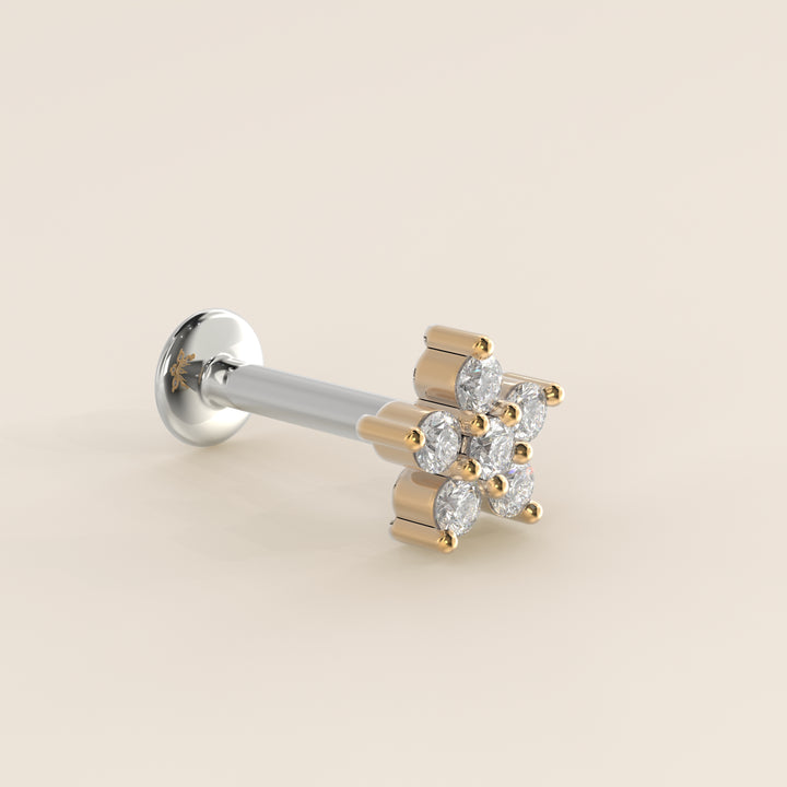 Luminous Star Lab Grown Diamond Piercing