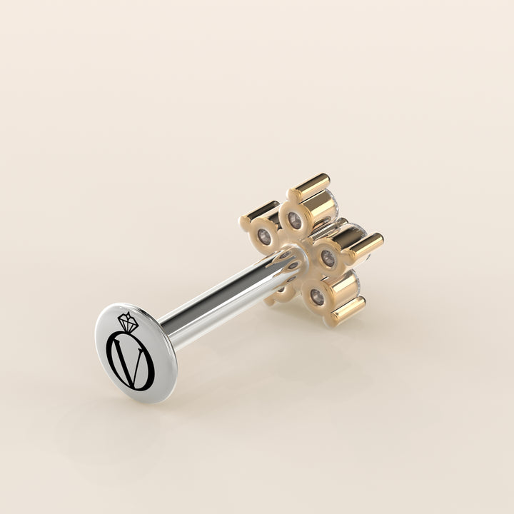 Luminous Star Lab Grown Diamond Piercing