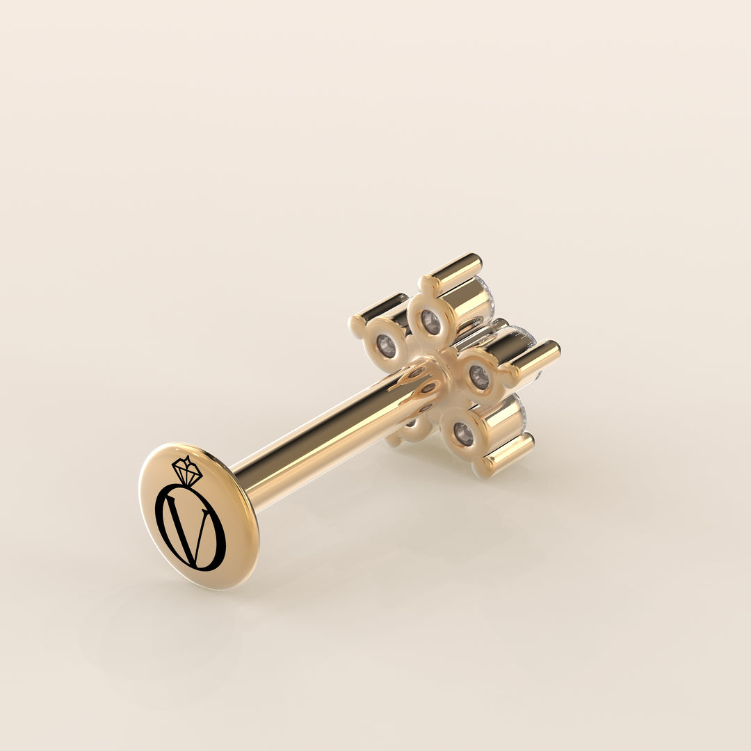 Luminous Star Lab Grown Diamond Piercing