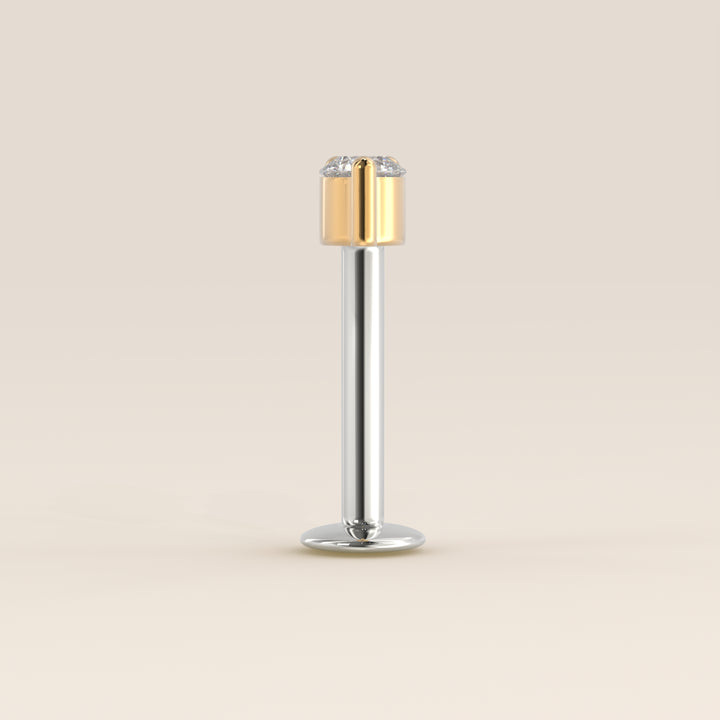 Luminous Triple Lab Grown Diamond Piercing