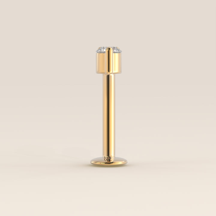 Luminous Triple Lab Grown Diamond Piercing