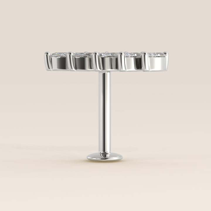 Celestial Marquise Climber Lab Grown Diamond Piercing