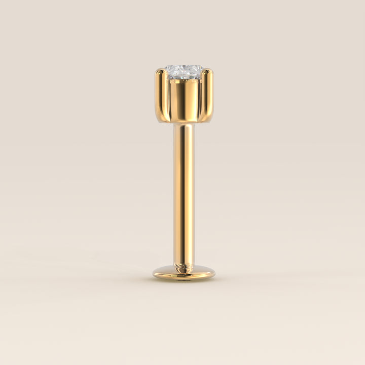 Signature Oval Lab Grown Diamond Piercing