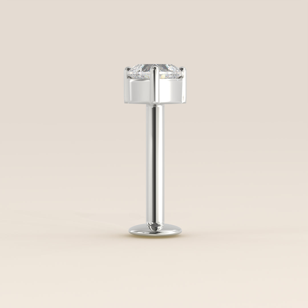 Signature Heart Lab Grown Diamond Piercing