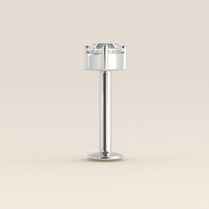 Signature Heart Lab Grown Diamond Piercing
