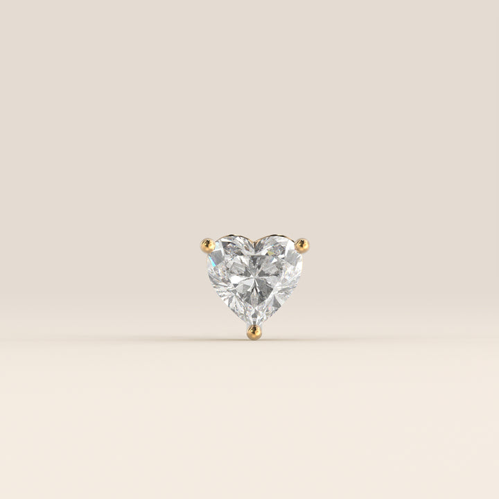 Signature Heart Lab Grown Diamond Piercing