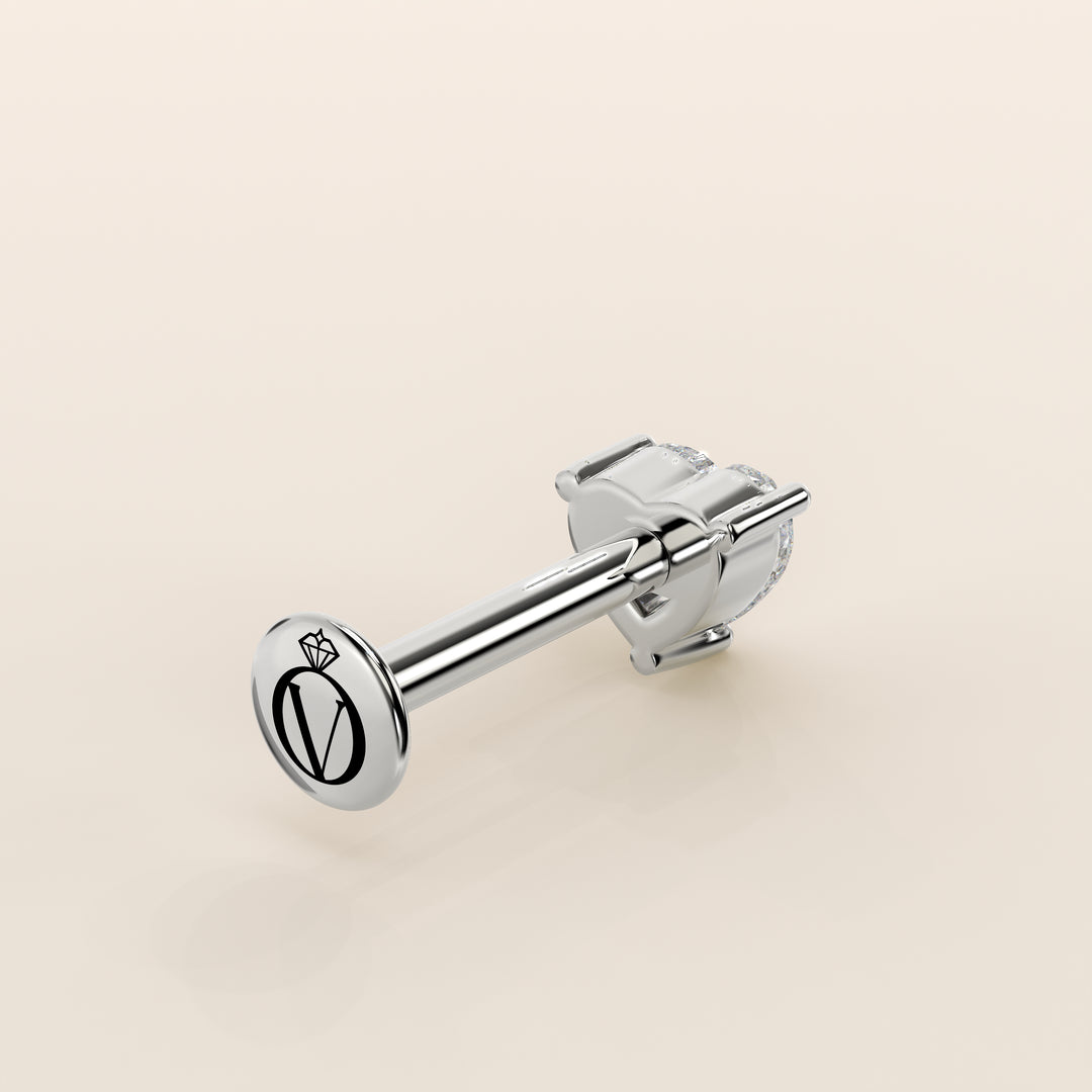 Signature Heart Lab Grown Diamond Piercing