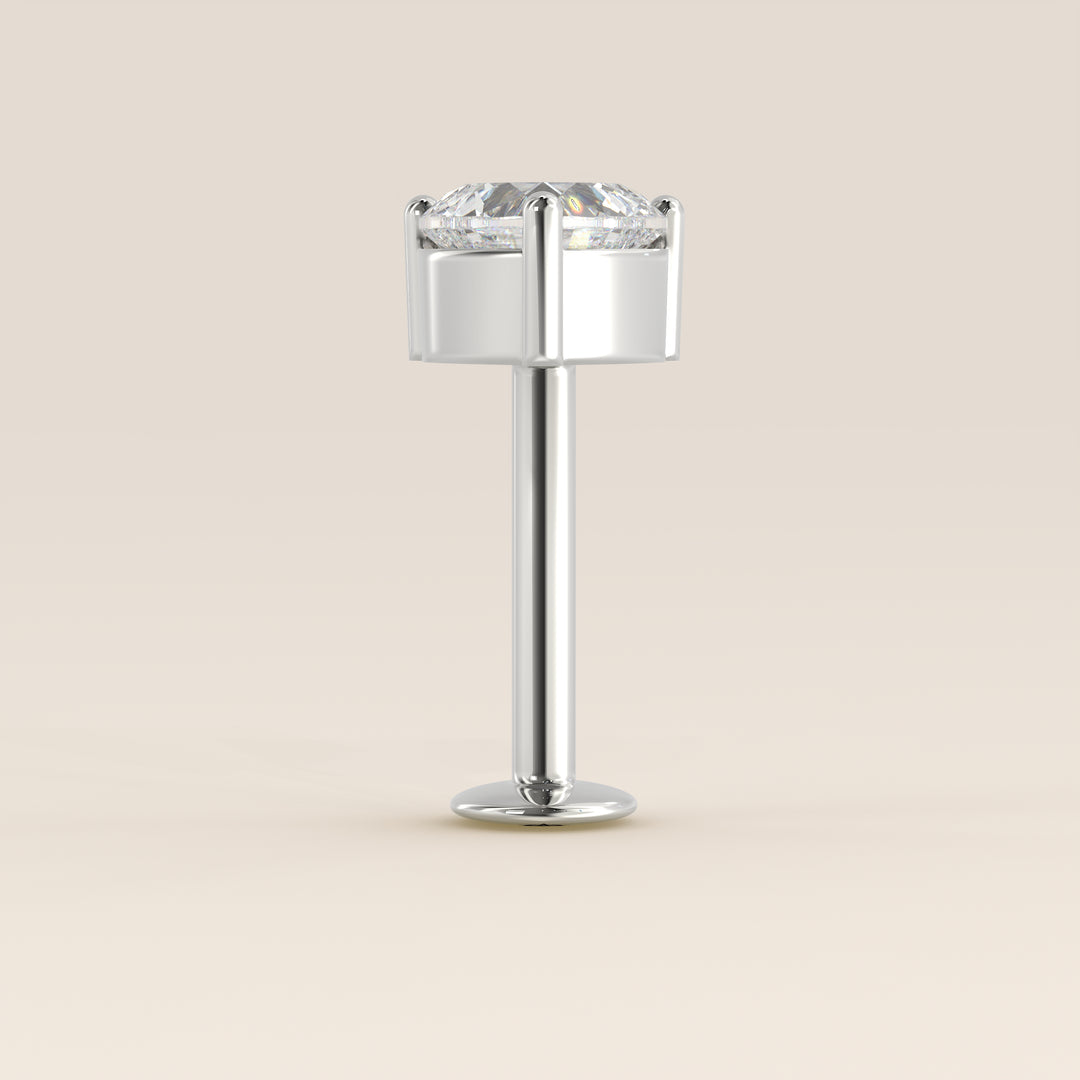 Signature Heart Lab Grown Diamond Piercing