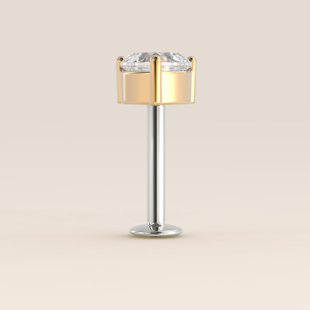Signature Heart Lab Grown Diamond Piercing