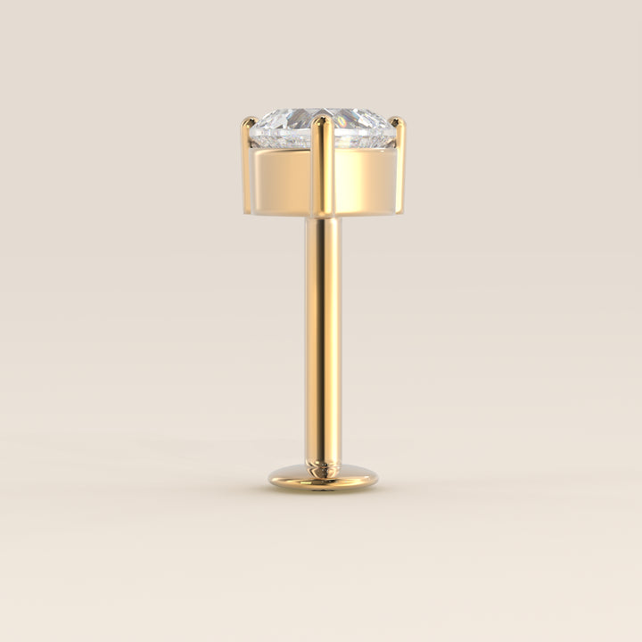 Signature Heart Lab Grown Diamond Piercing