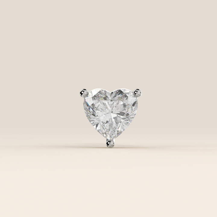 Signature Heart Lab Grown Diamond Piercing