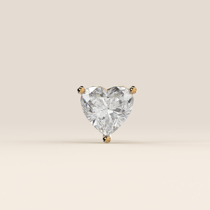 Signature Heart Lab Grown Diamond Piercing