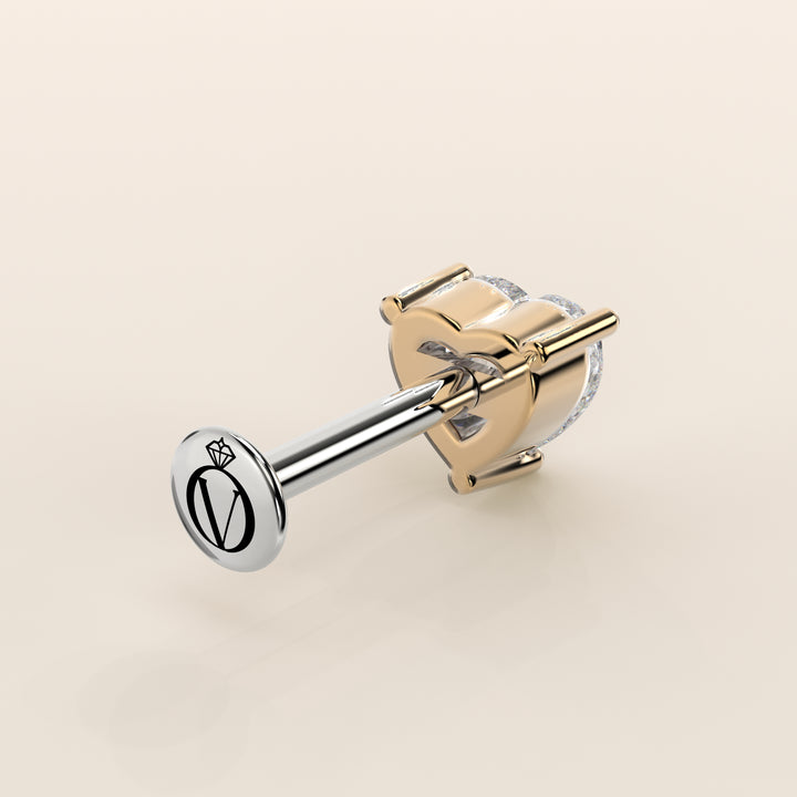 Signature Heart Lab Grown Diamond Piercing